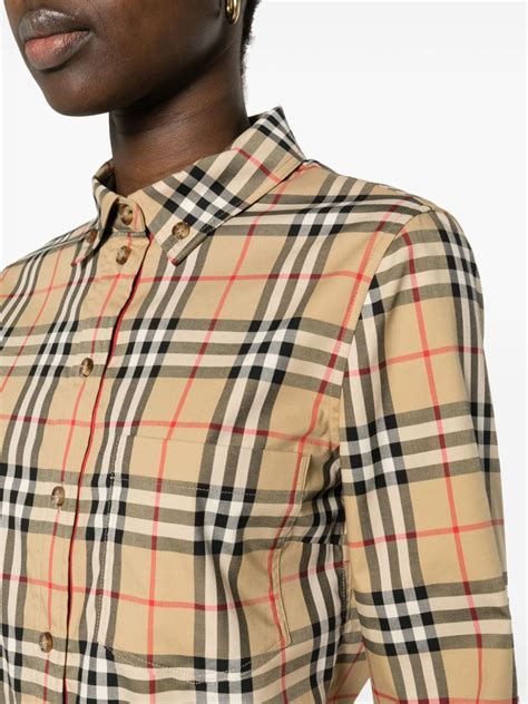 camicia burberry dpg|Burberry Camicia a Quadri .